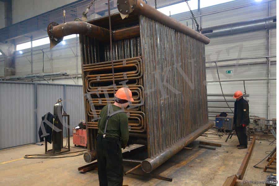 Изготовление промышленного газового котла КВ Изготовление газового котла КВ