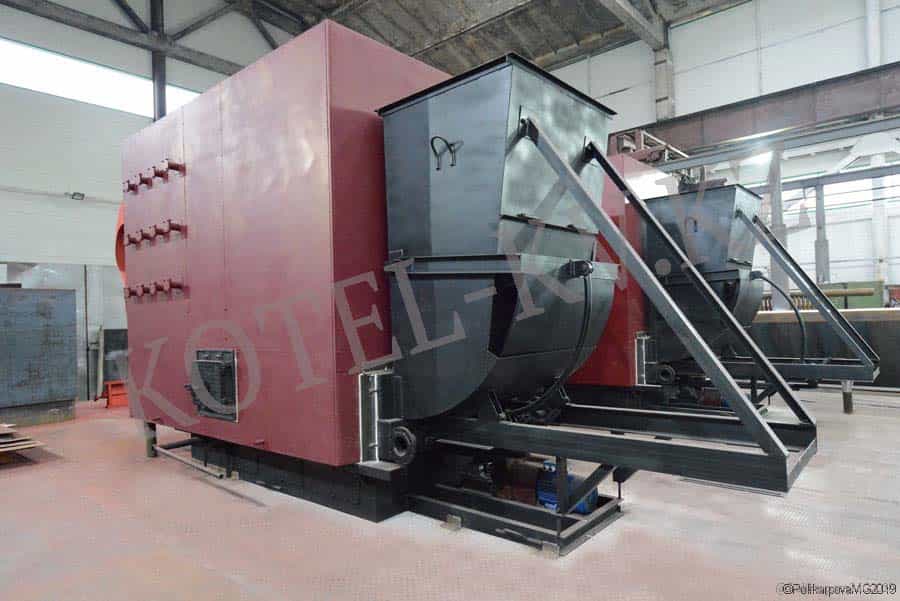 Котел с топкой ТШПМ