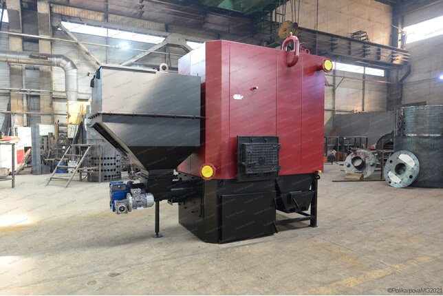 Котел угольный 0.6 МВт с автоматической подачей