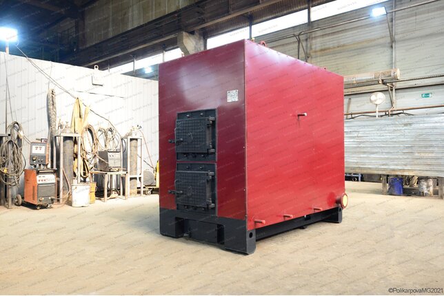 Котлы на дровах КВД 470 кВт