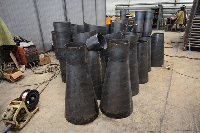 Изготовление промышленных циклонов ЦН 11 400 4СП
