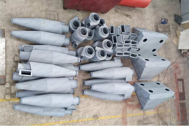 Производство промышленных циклонов ЦН 11 800 1УП