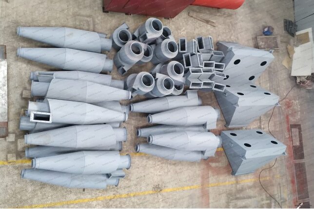 Производство промышленных циклонов ЦН 11 900 1УП