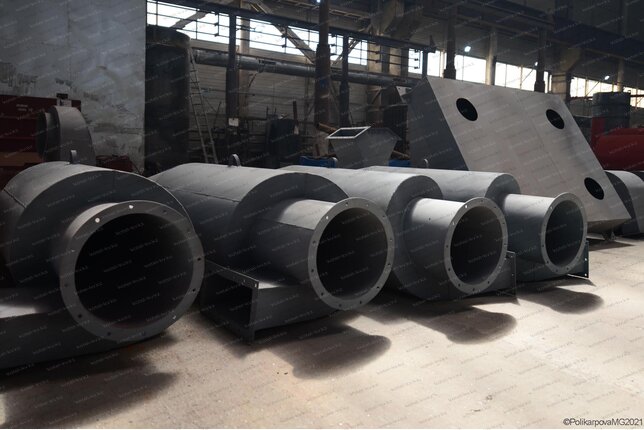 Изготовление циклонов ЦН 15 1000 1УП