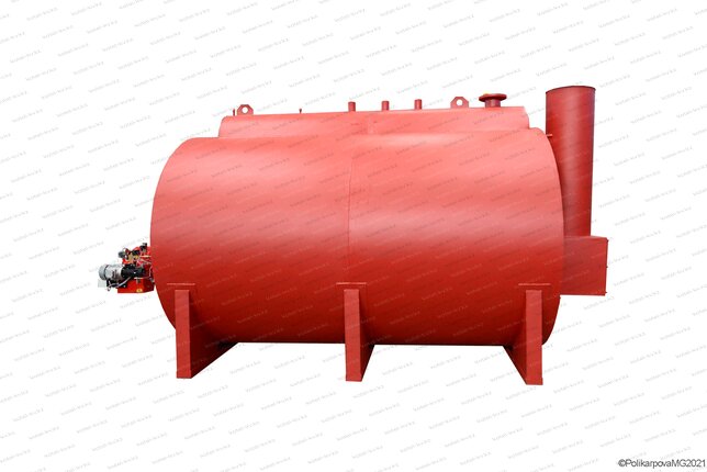 Мазутный жаротрубный котел 500 кг пара в час 130 С